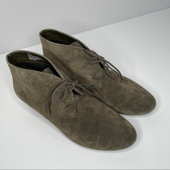 Nine West Joeyo suede wedge boots - Picture 8 of 9